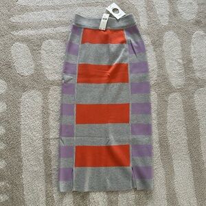 Anthropologie Daily Practice Knit Midi Skirt